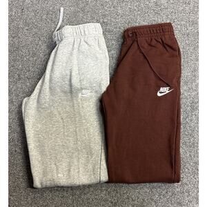 Nike Women’s XS Gray & Brown Lot Of 2 Jogger Sweatpants